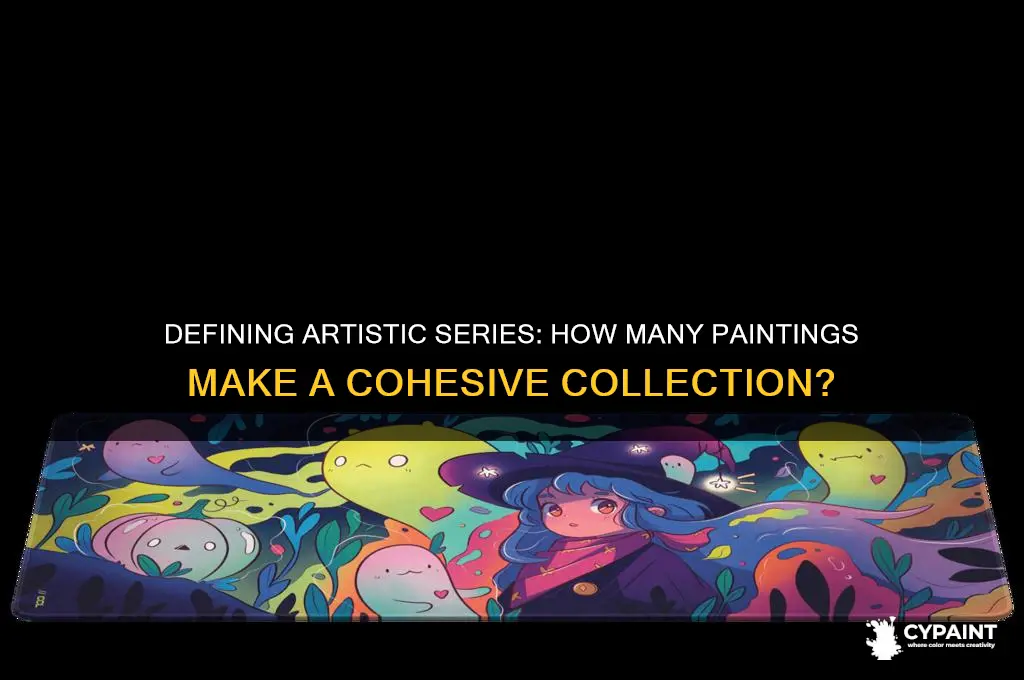how many paintings are considered a series
