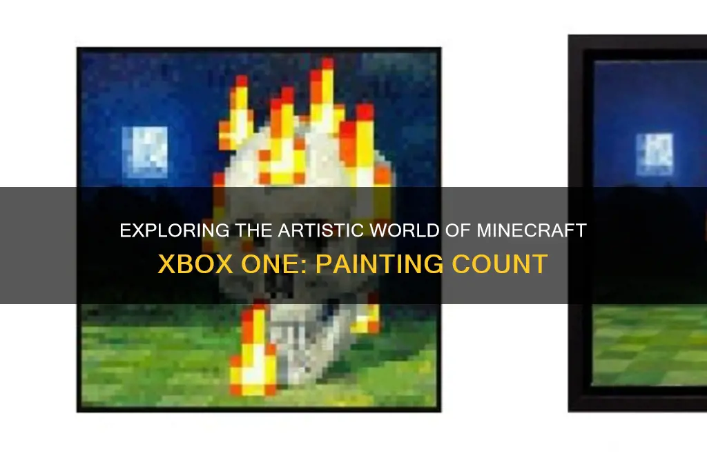 how many paintings are in inecraft xbone