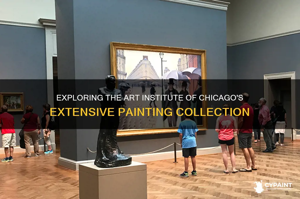 how many paintings are in the art institute of chicago