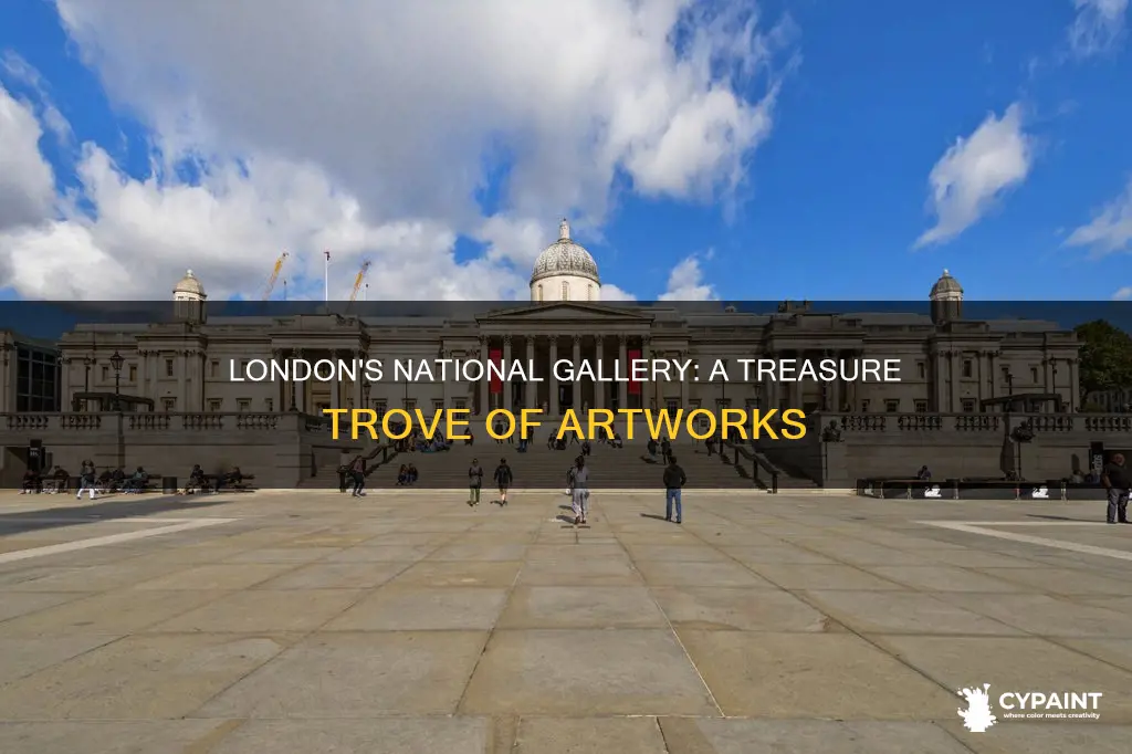 how many paintings are in the national gallery london