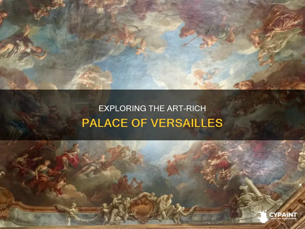 how many paintings are in the palace of versailles