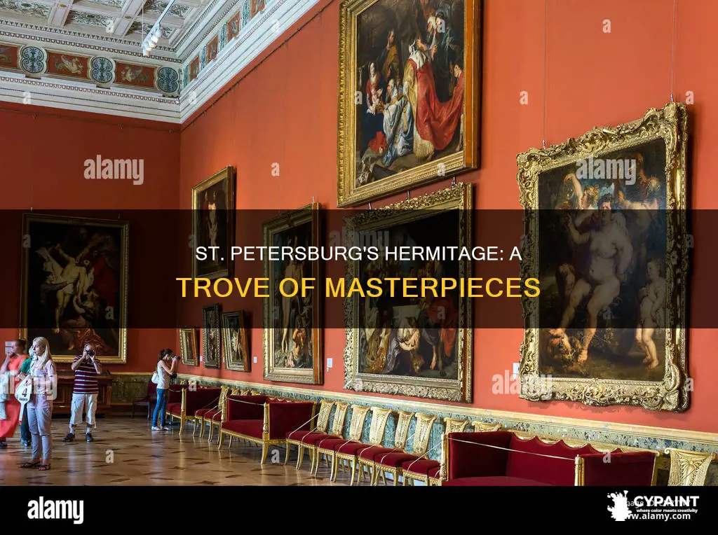 how many paintings are in the state hermitage museum