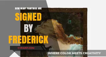 Exploring the Authenticity of Frederick's Signed Paintings: A Comprehensive Count