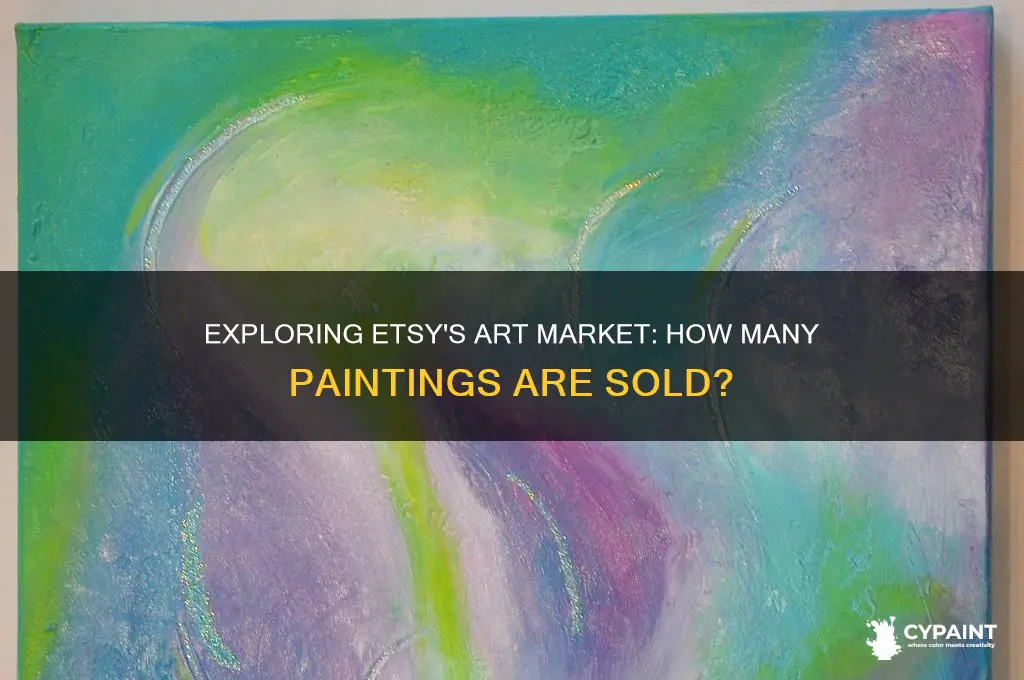 how many paintings are sold on etsy