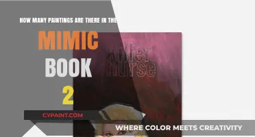 Exploring the Mimic Book 2: Counting Its Intricate Paintings