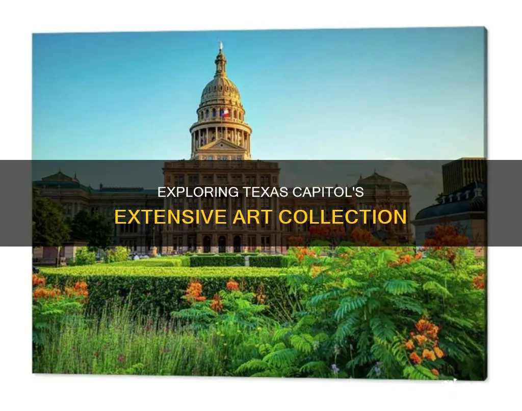 how many paintings are there in the texas capitol