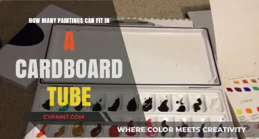 Smart Storage: Paintings in Cardboard Tubes