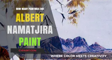 Exploring Albert Namatjira's Legacy: His Extensive Painting Collection