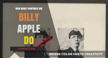 Exploring Billy Apple's Artistic Legacy: Counting His Extensive Painting Collection