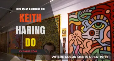 Exploring Keith Haring's Prolific Legacy: Total Paintings Revealed
