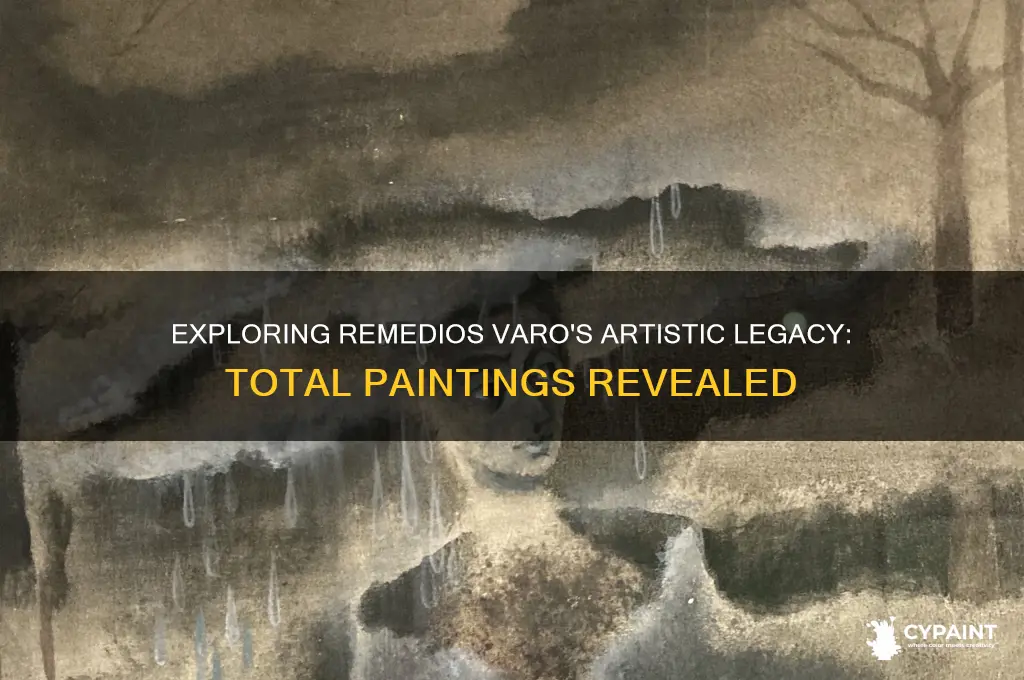 how many paintings did remedios varo paint