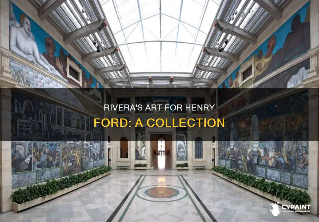 how many paintings did rivera do for henry ford