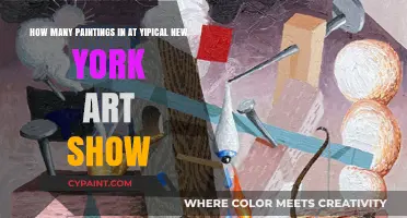 Exploring the Average Number of Paintings in a New York Art Show