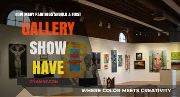 Gallery Show Debut: How Many Paintings to Display?