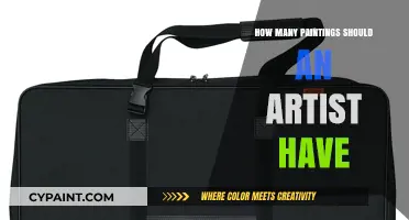 How Many Paintings Should an Artist Have in Their Portfolio?