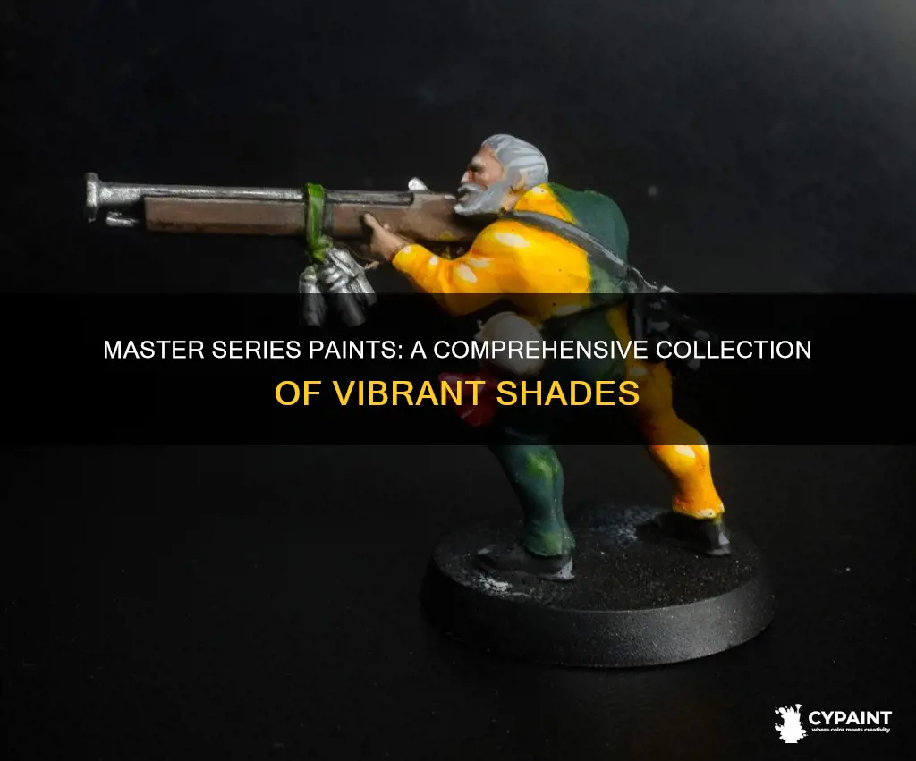 how many paints are in the reaper master series