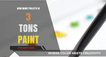 Calculating Pallet Quantity for 3 Tons of Paint: A Comprehensive Guide
