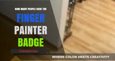 Finger Painter Badge: Unveiling the Number of Proud Earners