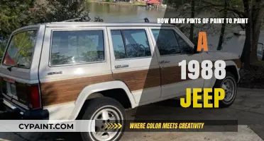 Reviving Your 1988 Jeep: Estimating Paint Pints for a Fresh Look