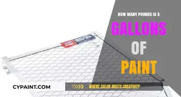 Understanding the Weight: How Heavy is 5 Gallons of Paint?