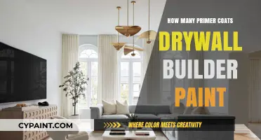 Primer Coats for Drywall: How Many Before Builder Paint?