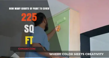 How Many Quarts of Paint to Cover 225 Sq Ft?