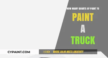 Painting Your Truck: How Many Quarts of Paint?