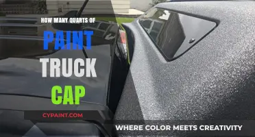 How Many Quarts of Paint Does a Truck Cap Require?