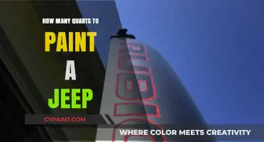 How Many Quarts of Paint Are Needed to Paint a Jeep?
