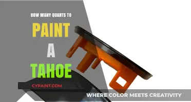 How Many Quarts of Paint Are Needed for a Tahoe?