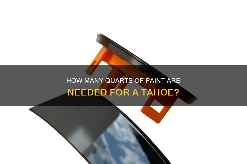 how many quarts to paint a tahoe