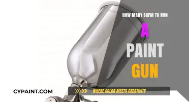 Optimal SCFM Requirements for Efficiently Running a Paint Gun