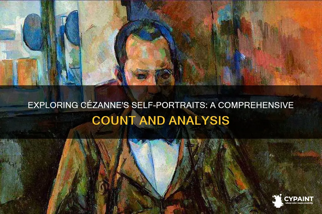 how many self portraits did cezanne paint