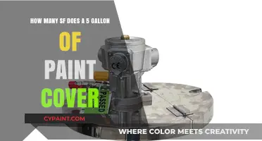 How Much Area Can 5 Gallons of Paint Cover?