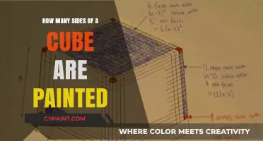 Exploring the Painted Sides of a Cube: A Geometric Puzzle