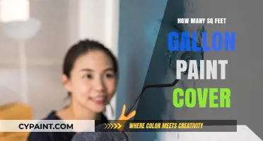 How Many Square Feet Does a Gallon of Paint Cover?