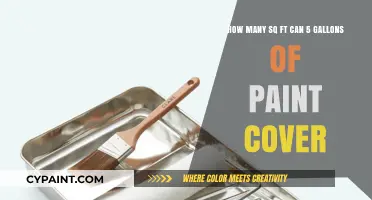 Maximize Your Paint Coverage: 5 Gallons' Square Footage Guide