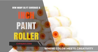 Paint Roller Coverage: How Much Area Does a 9-Inch Roller Cover?