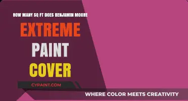 Benjamin Moore Extreme Paint Coverage: Sq Ft Per Gallon Explained