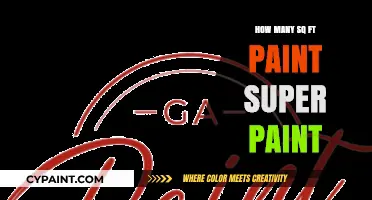 Super Paint Coverage: How Many Sq Ft Per Gallon?