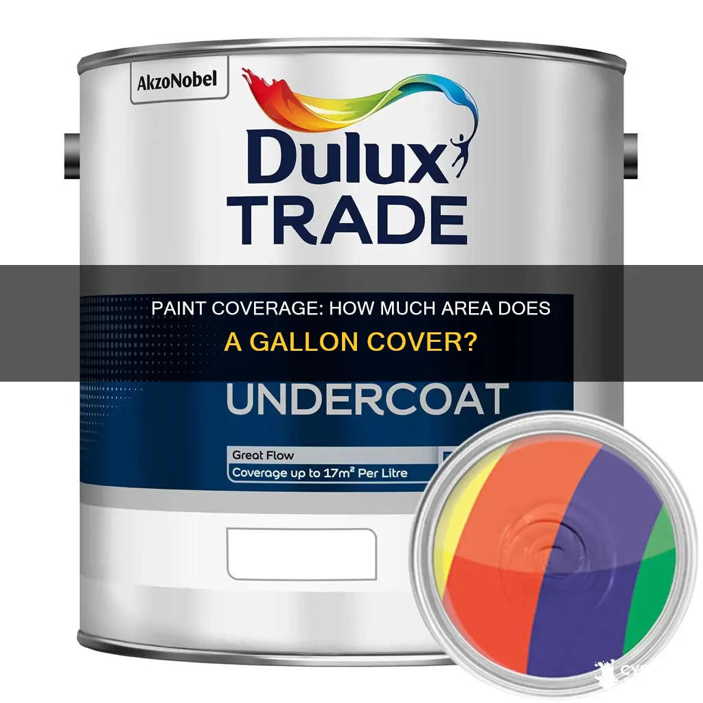 how many sqf does a pain of paint cover
