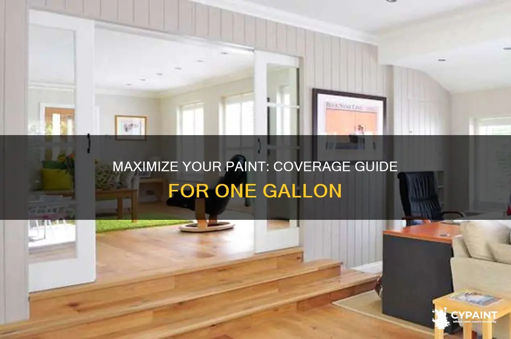 how many square feet can i paint with 1 gallon