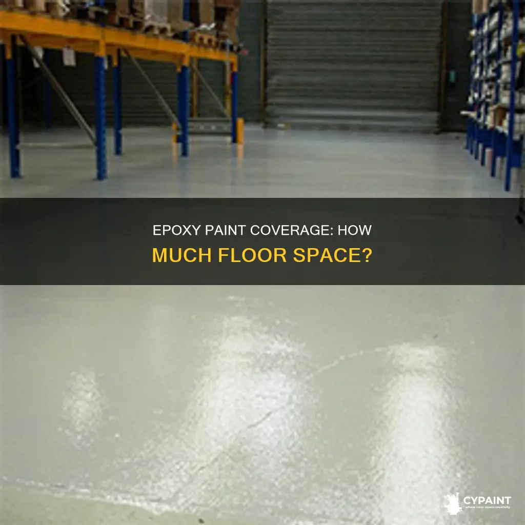 how many square feet can paint with opoxy paint