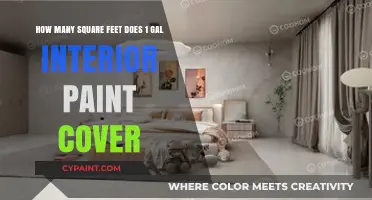 Interior Paint Coverage: How Much Area Does 1 Gallon Cover?