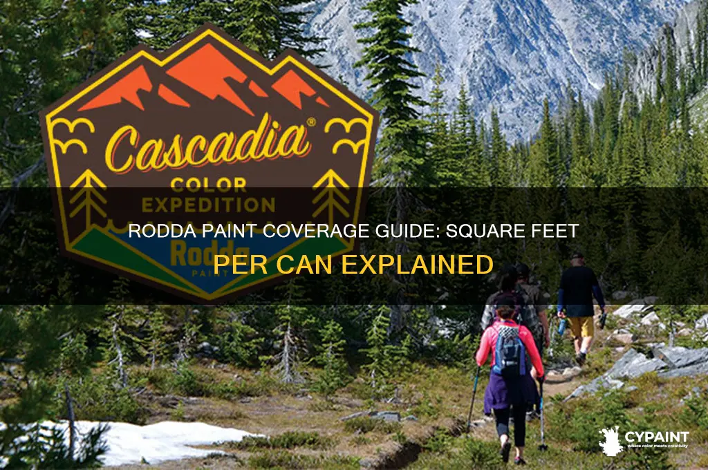 how many square feet does a rodda paint can cover