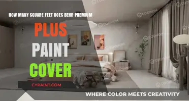Behr Premium Plus Paint Coverage: Square Footage Explained