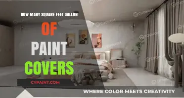 Square Footage Guide: How Many Square Feet Does a Gallon of Paint Cover?