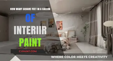 Interior Paint Coverage: Square Feet per Gallon Explained