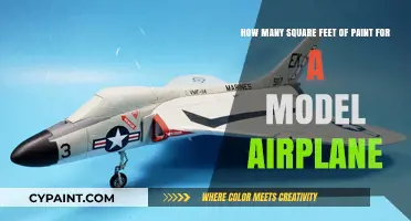 Calculating Paint Coverage for Your Model Airplane: Square Footage Guide