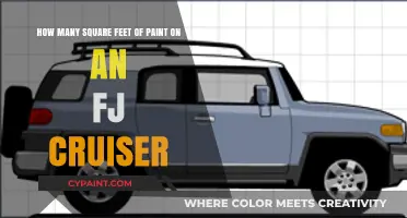 Calculating Paint Coverage: Square Footage for Your FJ Cruiser